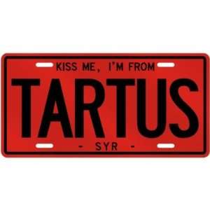  NEW  KISS ME , I AM FROM TARTUS  SYRIA LICENSE PLATE 