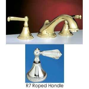  Mico Brass Belle Roped Series Roman Tub Faucet