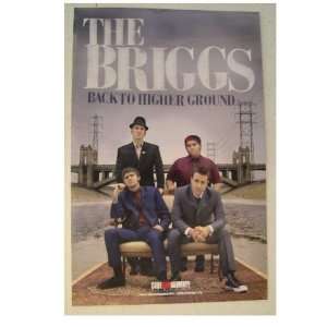   Briggs Poster Band Shot Back To Higher Ground Brigs 
