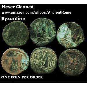  Uncleaned Byzantine Empire bronze coins 