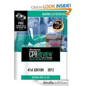 Bisk CPA Review Auditing & Attestation, 41st Edition, 2012(CPA 