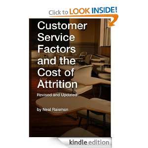 Customer Service Factors and the Cost of Attrition   Expanded Edition 