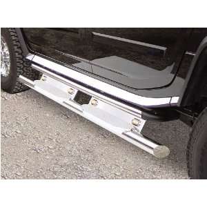 RealWheels Straight Tube Side Steps   Stainless, for the 2005 Hummer 