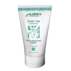  Aubrey Organics Green Tea Rejuvenating Mask 4 oz Health 