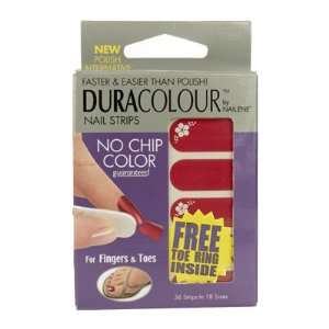  Nailene Dura Colour Nail Strips For Fingers & Toes   77655 