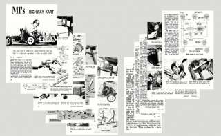 VINTAGE CLASSIC GO KART PLANS COPY  