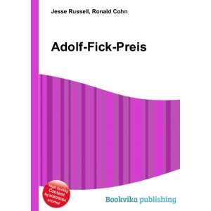  Adolf Fick Preis Ronald Cohn Jesse Russell Books