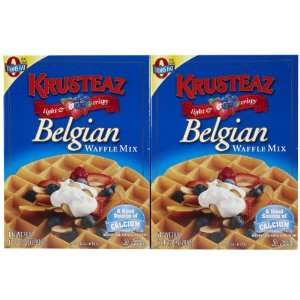 Krusteaz Belgian Waffle Mix, 28 oz, 2 pk  Grocery 