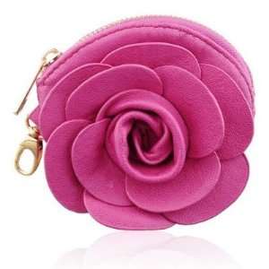  Charmed by Stacy Caroline Flower Coin Purse (Hot Pink 