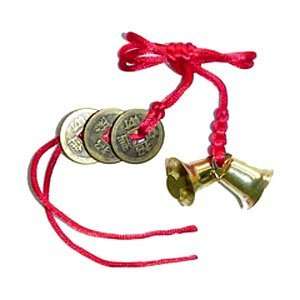 Coins and Bell Set (Set of 2)   Feng Shui Bells and Chinese Coins 