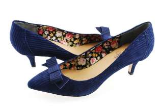 New Seychelles Apostrophe Pump Heel Shoe Blue  