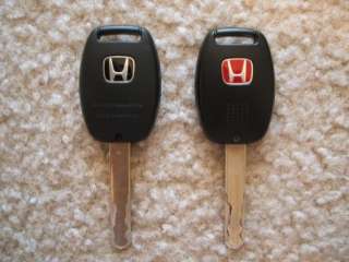 JDM Honda Red H Key Cover Civic Si Integra Accord Brand New  