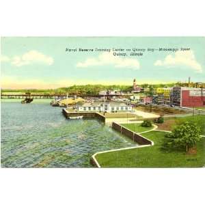  1950s Vintage Postcard   Naval Reserve Training Center on 