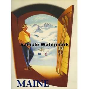 Beautiful Maine New England Region of the Northeastern United States 