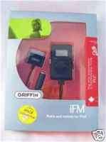 Griffin iFM FM Radio Remote Apple iPod Dock Connector 685387095094 