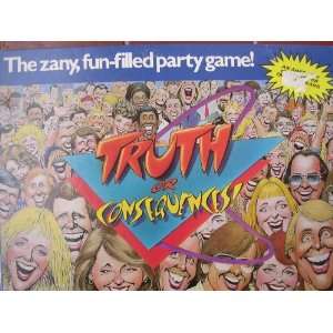  Truth or Consequences 1987 Vintage Game ; Zany, fun filled 