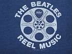 ULTRA SOFT 1982 vtg THE BEATLES reel music T SHIRT 80s EXTRA SMALL 