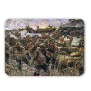  The bayonet fighting, 1904 (oil on canvas)    Mouse Mat 