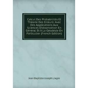   En Particulier (French Edition) Jean Baptiste Joseph Liagre Books