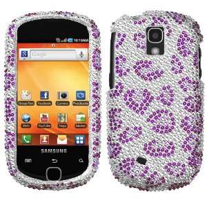   Smart T589 T Mobile   Leopard Skin/purple Cell Phones & Accessories