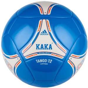 Adidas Kaka Predator Soccer Ball (Bright Blue/Ecru/Infrared, 5 
