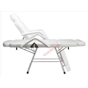   White TATTOO Body Piercing Bed Table Adjustable Chair 