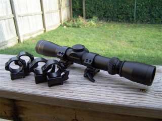 These are excellent quick release scope rings for any 1 