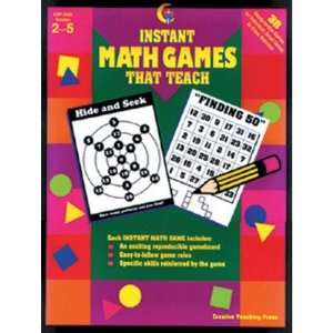  Instant Math Games That Teach (0030554026201) Books