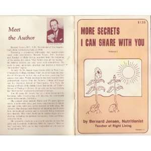   Can Share with You (Volume Two Number 21) Bernard Jensen Books