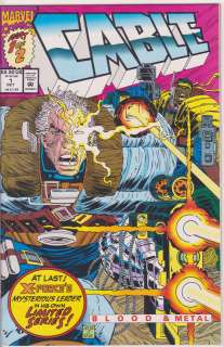Cable Blood and Steel #1 Wrap Around Cover VF/NM  
