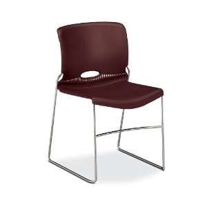   Olson Stacker Chair, Four/Carton Fabric Garnet 