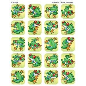   TEACHER CREATED RESOURCES FROGS STICKERS 120 STKS 