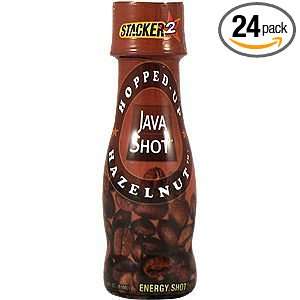  Java Shot Hopped Up Hazelnut   Energy Shots