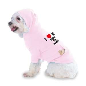  I Love/Heart English Toy Spaniel Hooded (Hoody) T Shirt 