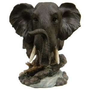  Elephant Head Figurine