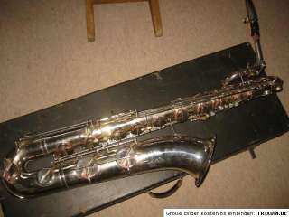 Huge beautiful baritone saxophone Lignatone baritone saxophone 