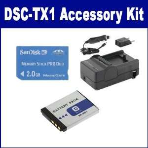 Sony DSC TX1 Digital Camera Accessory Kit includes SDM 110 Charger 