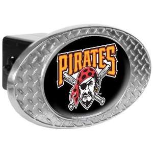  Pittsburgh Pirates Metal Diamond Plate Trailer Hitch Cover 