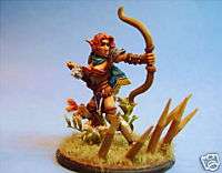 Mageknight Metal painted miniature Female Elf Archer  