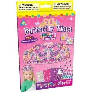  Sticky Mosaics Singles   Butterfly Tiara Toys & Games