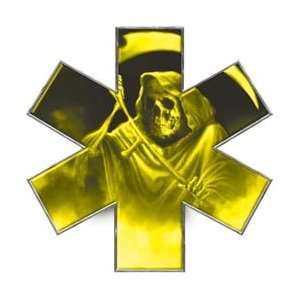   Star of Life in Yellow Fire   2 h   REFLECTIVE 