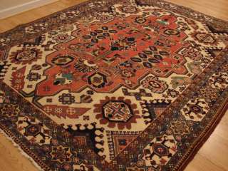 Caucasian Persian Geometric Tabriz Ardabil rug 8 1x10 6  