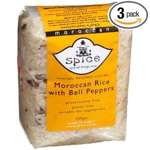 Spice and all things nice, Moroccan Rice with Bell Peppers and Garlic 