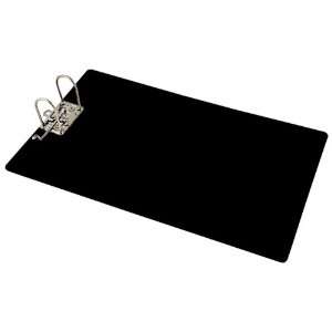  11x17 Black Acrylic Clipboard with Lever Arch Clip Office 