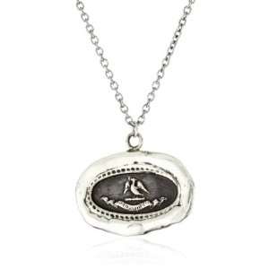    Pyrrha Wax Seals Sterling Silver Seize The Day Necklace Jewelry