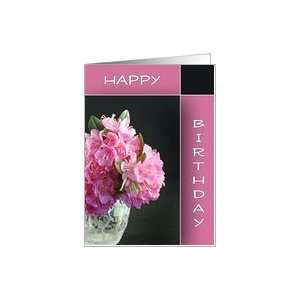 Happy Birthday   Azalea Flowers Card Health & Personal 