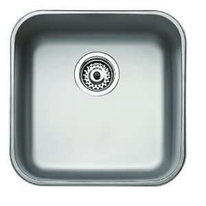 com TEKA Stainless Steel 17 inch Under Mount Single Bowl Kitchen Sink 