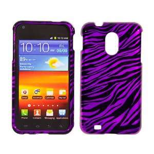  Zebra Purple Crystal 2D Hard Skin Case Faceplate Cover for 