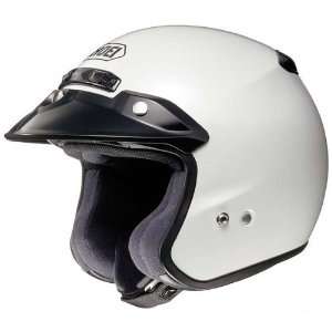   RJ Platinum R Harley Motorcycle Helmet   Crystal White / X Small
