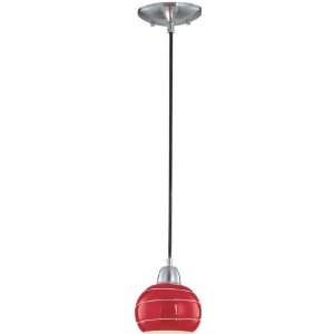 Lg 719965red/wh Red & White Glass Shade For Ls 19965 Red/wht By Lite 